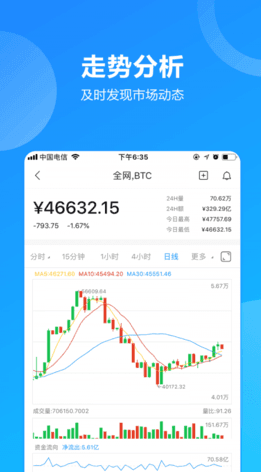 ZT交易所APP交易界面