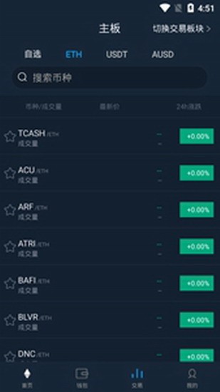 移动端数字资产交易 区块链投资服务平台