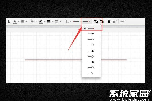 Processon端点设置菜单示意图
