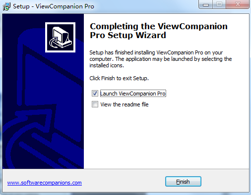 完成界面示意图