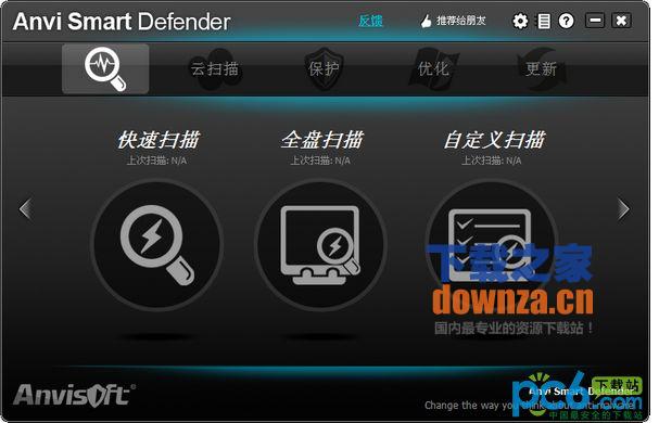 Anvi智能卫士操作界面