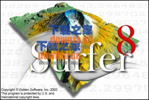 Surfer三维建模效果