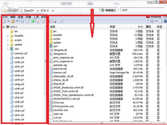 文件分类视图